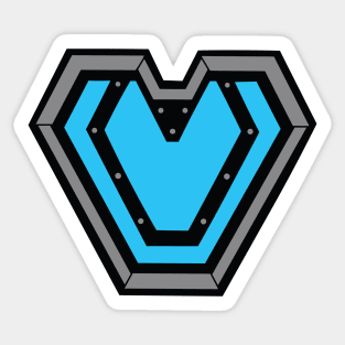 Iron Heart Prototype Wakanda Forever Sticker